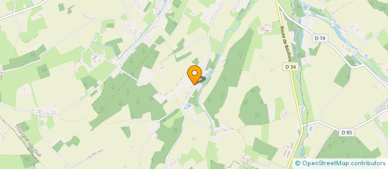 localisation de l'entreprise MADAME AURELE FRETEAULT à THORIGNE-SUR-DUE