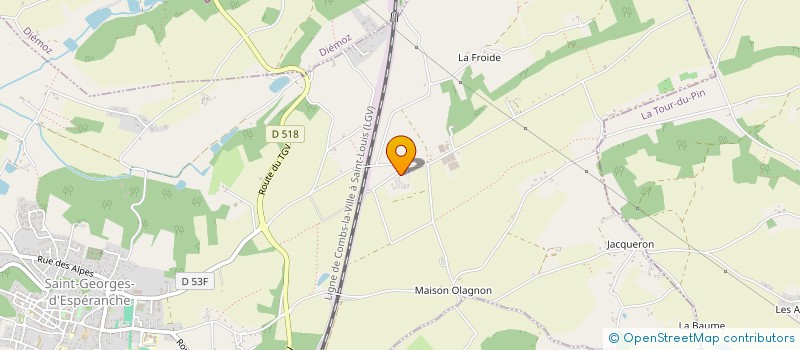 localisation de l'entreprise MADAME AURELI MUNARI  SAINT-GEORGES-D'ESPERANCHE