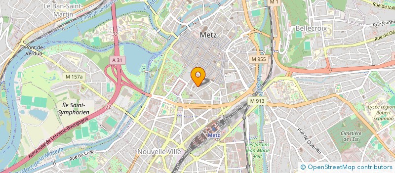 localisation de l'entreprise MADAME AURELIA-ARIDJA MUZALIA SENGOS  METZ