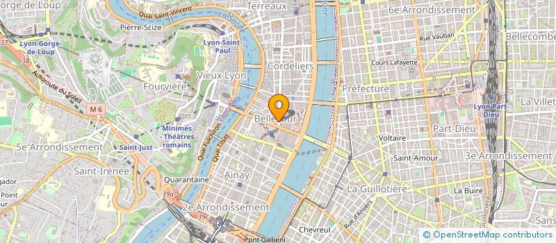 localisation de l'entreprise MADAME AURELIA BELLOT  LYON