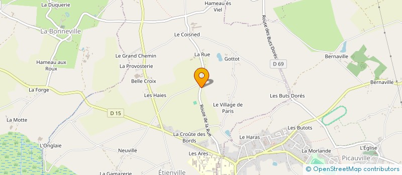localisation de l'entreprise MADAME AURELIA BESNARD à ETIENVILLE