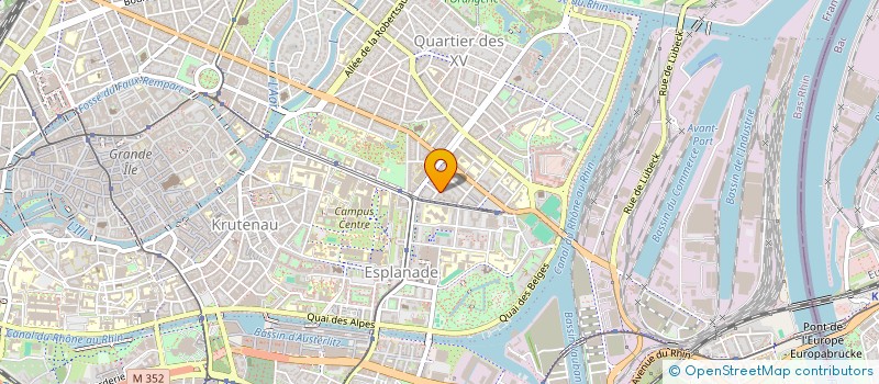 localisation de l'entreprise MADAME AURELIA BESSE à STRASBOURG