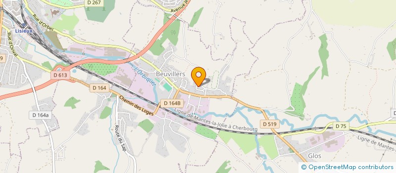 localisation de l'entreprise MADAME AURELIA BLAQUIERE  BEUVILLERS