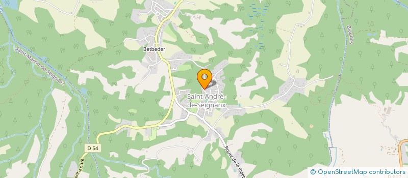 localisation de l'entreprise MADAME AURELIA BOCCARD  SAINT-LAURENT-DE-GOSSE