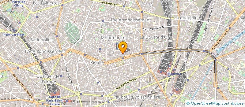 localisation de l'entreprise MADAME AURELIA BOJMAL  PARIS