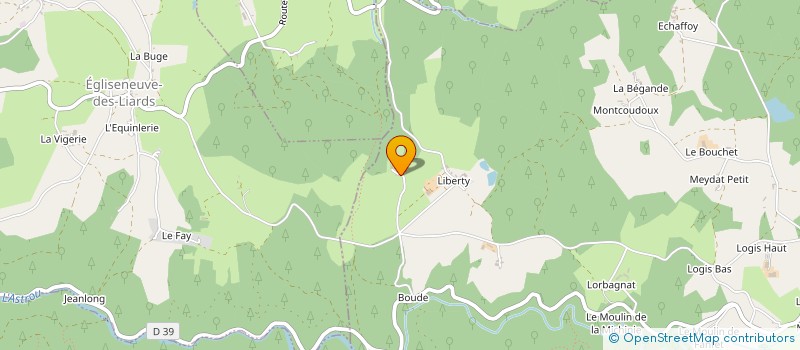 localisation de l'entreprise MADAME AURELIA BONNET  CONDAT-LES-MONTBOISSIER