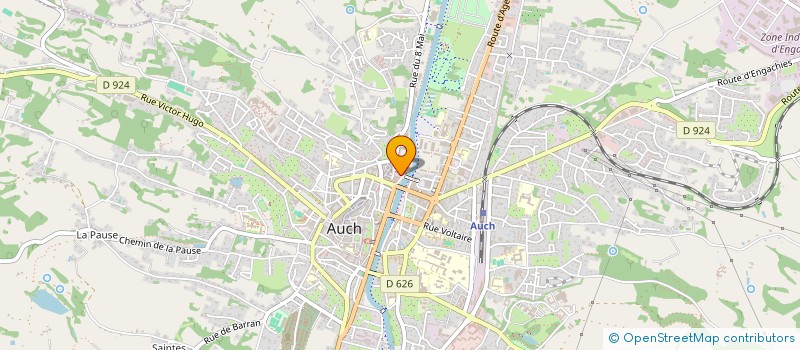 localisation de l'entreprise MADAME AURELIA BORDERE-ANDREOU  AUCH