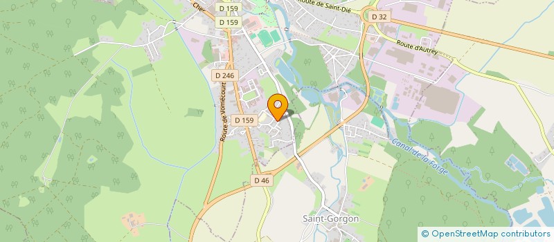 localisation de l'entreprise MADAME AURELIA BOSCARDIN  RAMBERVILLERS