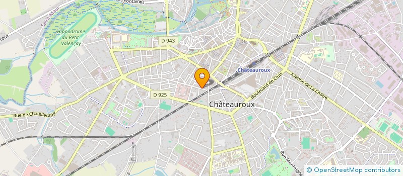 localisation de l'entreprise MADAME AURELIA BOULADE à CHATEAUROUX