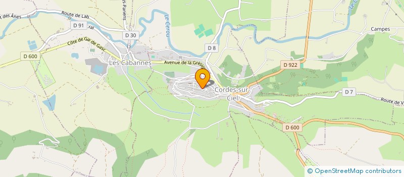 localisation de l'entreprise MADAME AURELIA BOUTRY à CORDES-SUR-CIEL