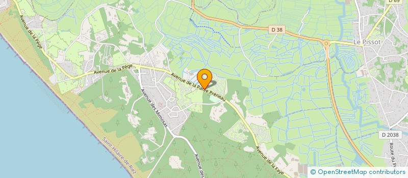 localisation de l'entreprise MADAME AURELIA BOYER  SAINT-HILAIRE-DE-RIEZ