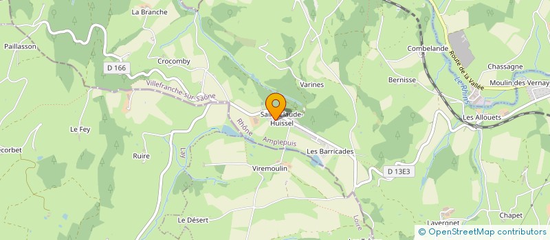 localisation de l'entreprise MADAME AURELIA BRACHET  AMPLEPUIS