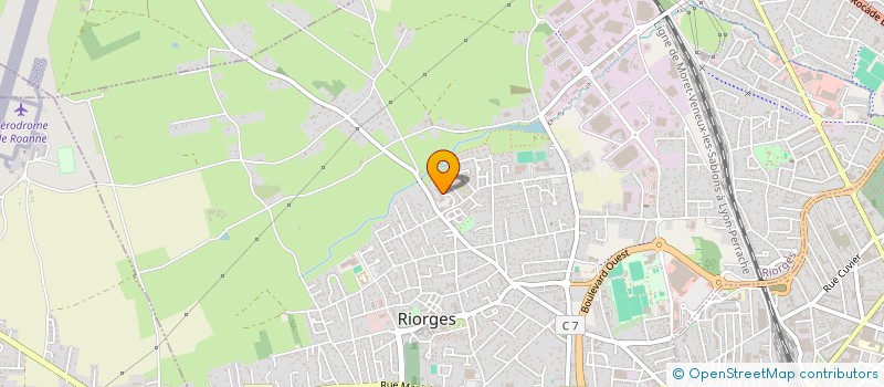 localisation de l'entreprise MADAME AURELIA CELLIER à RIORGES
