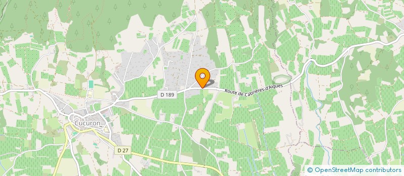 localisation de l'entreprise MADAME AURELIA CHAPELAIN à CUCURON