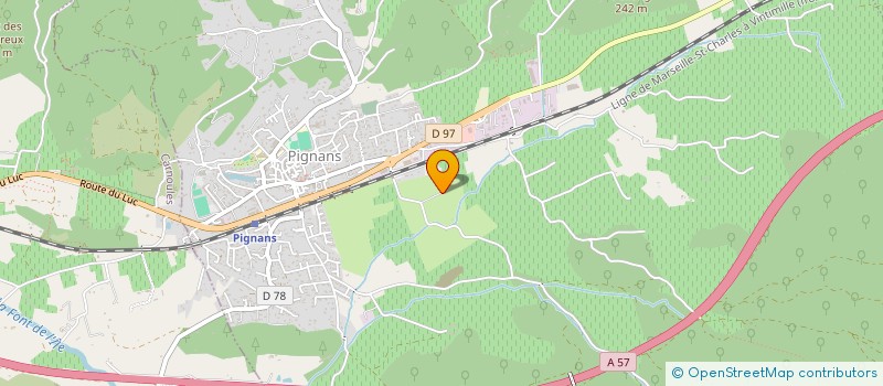 localisation de l'entreprise MADAME AURELIA CHARBONNIER  PIGNANS