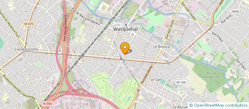localisation de l'entreprise MADAME AURELIA CIMPOERU à WASQUEHAL