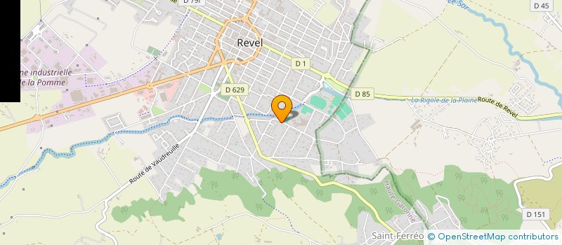 localisation de l'entreprise MADAME AURELIA COEZY  REVEL