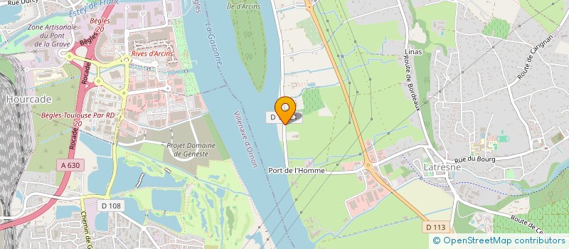 localisation de l'entreprise MADAME AURELIA COULATY  LATRESNE