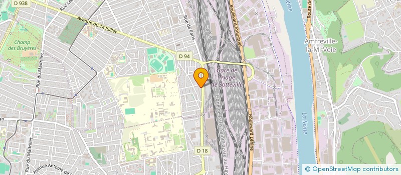 localisation de l'entreprise MADAME AURELIA CRESTEY  SOTTEVILLE-LES-ROUEN