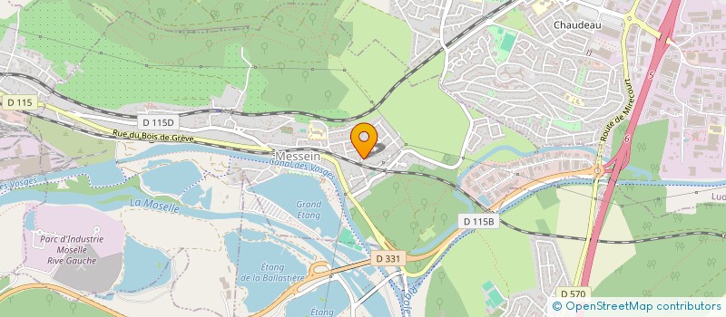 localisation de l'entreprise MADAME AURELIA CUNY  MESSEIN