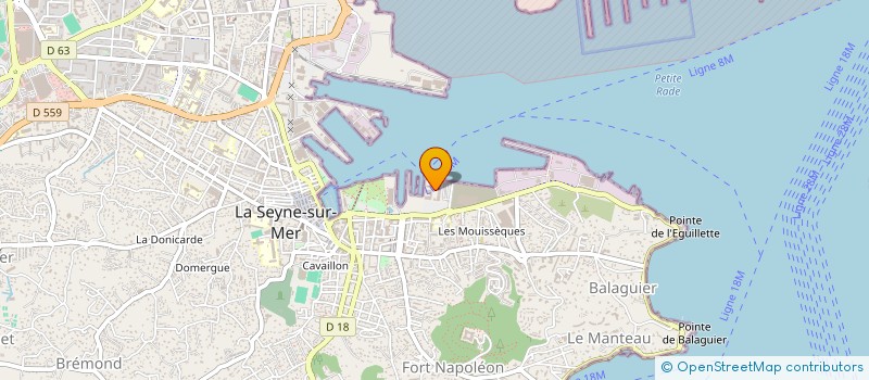 localisation de l'entreprise MADAME AURELIA DARRIGADE à LA SEYNE-SUR-MER