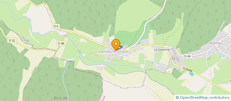 localisation de l'entreprise MADAME AURELIA DATIN à VANNES-LE-CHATEL