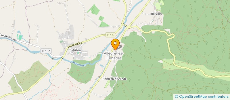 localisation de l'entreprise MADAME AURELIA DATTICHES  ALLEGRE-LES-FUMADES