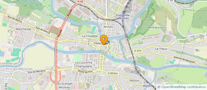 localisation de l'entreprise MADAME AURELIA DAX  CHARLEVILLE-MEZIERES