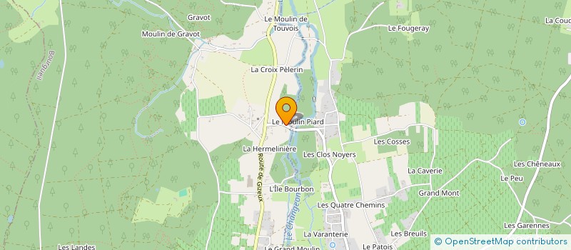 localisation de l'entreprise MADAME AURELIA DELANOUE  BOURGUEIL