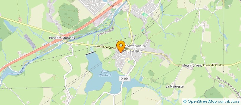 localisation de l'entreprise MADAME AURELIA DRZEWIECKI  SAINT-EUSEBE