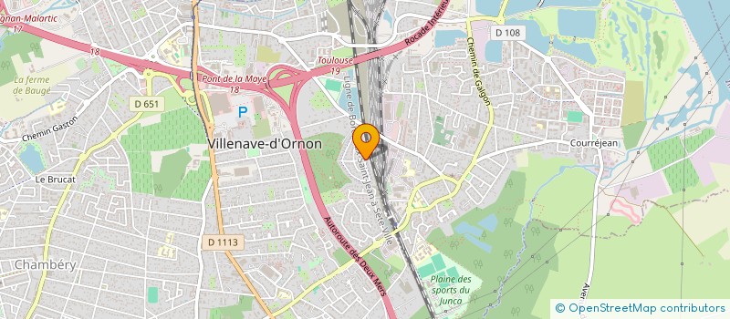 localisation de l'entreprise MADAME AURELIA DUBLOIS  VILLENAVE-D'ORNON