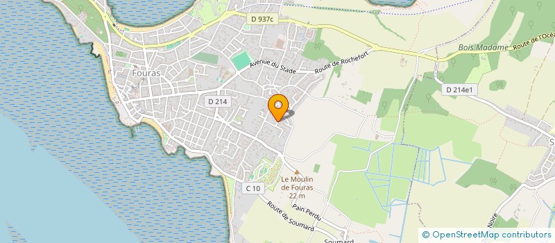 localisation de l'entreprise MADAME AURELIA DURAND  ROCHEFORT