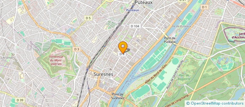 localisation de l'entreprise MADAME AURELIA ENGELBERTS à SURESNES