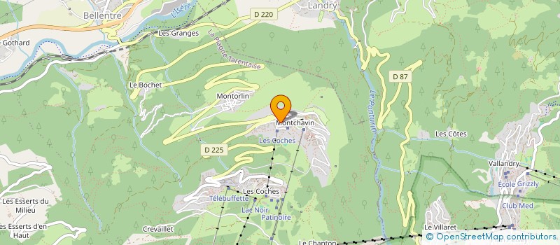 localisation de l'entreprise MADAME AURELIA ESTEVE  LA PLAGNE TARENTAISE