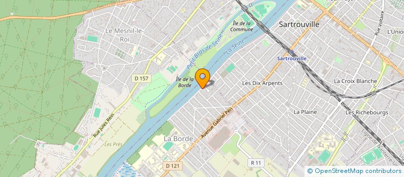 localisation de l'entreprise MADAME AURELIA FERRAND  MONTESSON