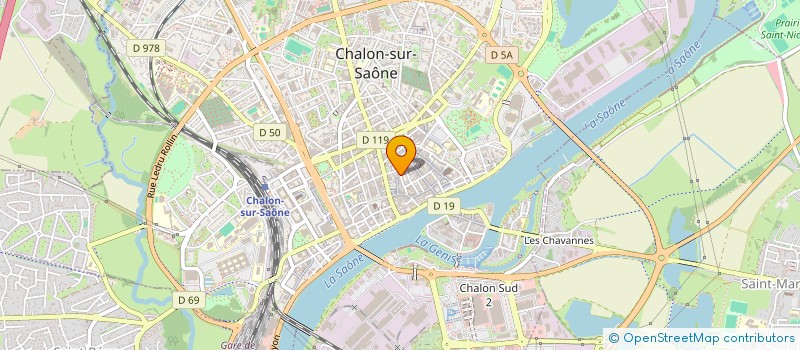 localisation de l'entreprise MADAME AURELIA FIRESCU  CHALON-SUR-SAONE