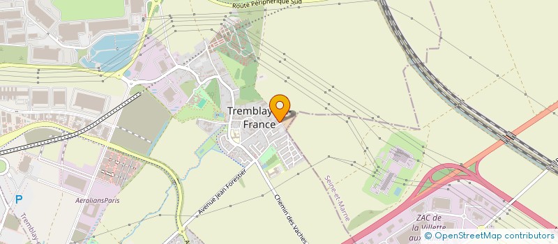 localisation de l'entreprise MADAME AURELIA FOULGOC à TREMBLAY-EN-FRANCE