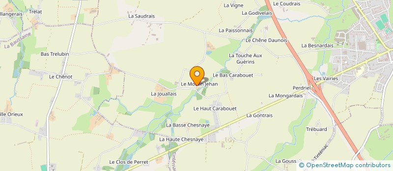 localisation de l'entreprise MADAME AURELIA FRAZIER  TINTENIAC