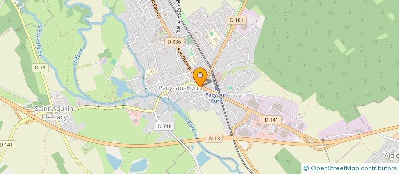 localisation de l'entreprise MADAME AURELIA GALICHET  PACY-SUR-EURE