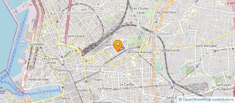 localisation de l'entreprise MADAME AURELIA GALOUZEAU DE VILLEPIN à MARSEILLE