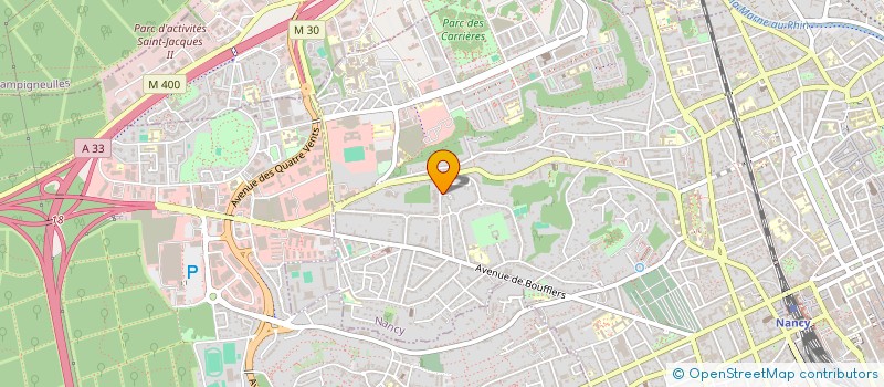 localisation de l'entreprise MADAME AURELIA GEORGIANA MIHAILOVICI  NANCY