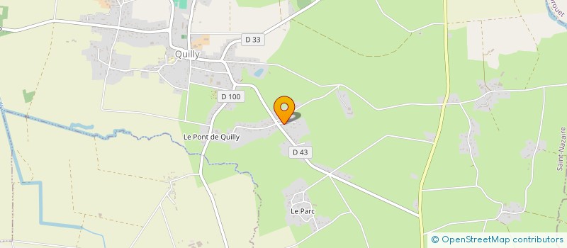 localisation de l'entreprise MADAME AURELIA GUICHON  QUILLY