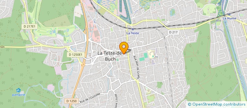 localisation de l'entreprise MADAME AURELIA HANNACHI à LA TESTE-DE-BUCH