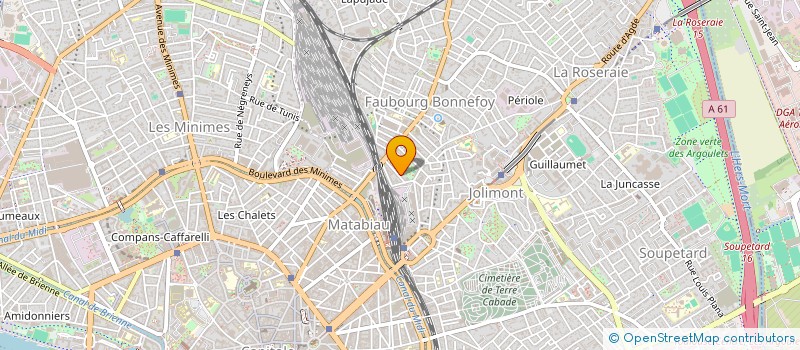 localisation de l'entreprise MADAME AURELIA HARRY à TOULOUSE