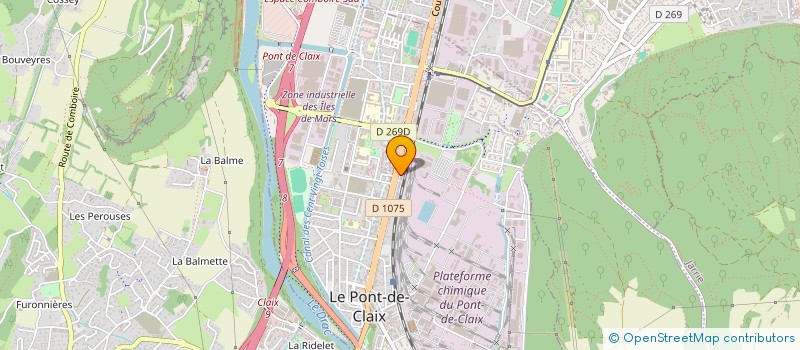 localisation de l'entreprise MADAME AURELIA KICHTCHENKO  LE PONT-DE-CLAIX