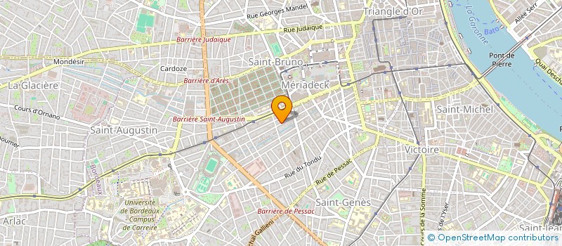 localisation de l'entreprise MADAME AURELIA KOZAKIEWICZ à BORDEAUX