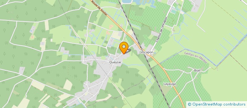 localisation de l'entreprise MADAME AURELIA LAFON  QUEYRAC