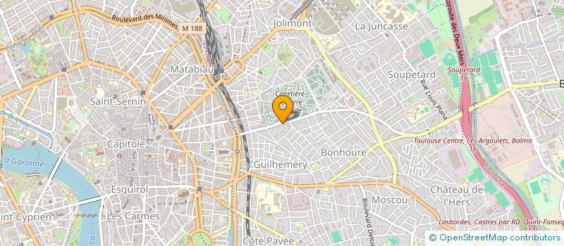 localisation de l'entreprise MADAME AURELIA LAMBERT à TOULOUSE