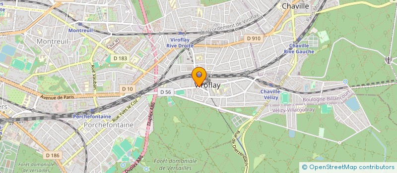 localisation de l'entreprise MADAME AURELIA LAMY  VIROFLAY