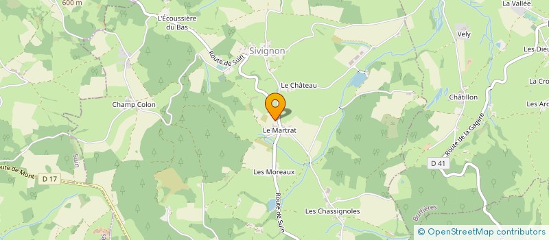 localisation de l'entreprise MADAME AURELIA LARONZE  SIVIGNON